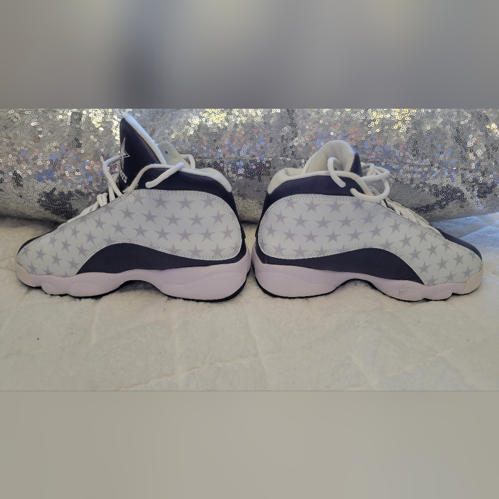 Dallas Cowboy High Top Tennis Shoes